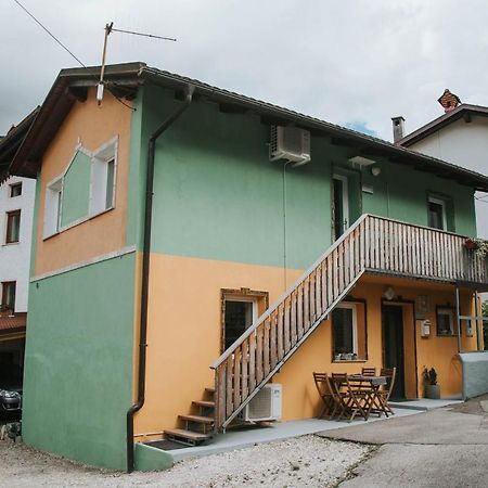 Apartma Metija Lux Z Savno Kobarid Exterior foto
